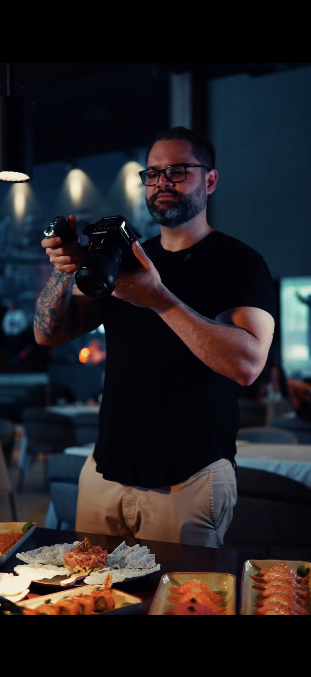 Felipe Nogueira em produção cinematográfica